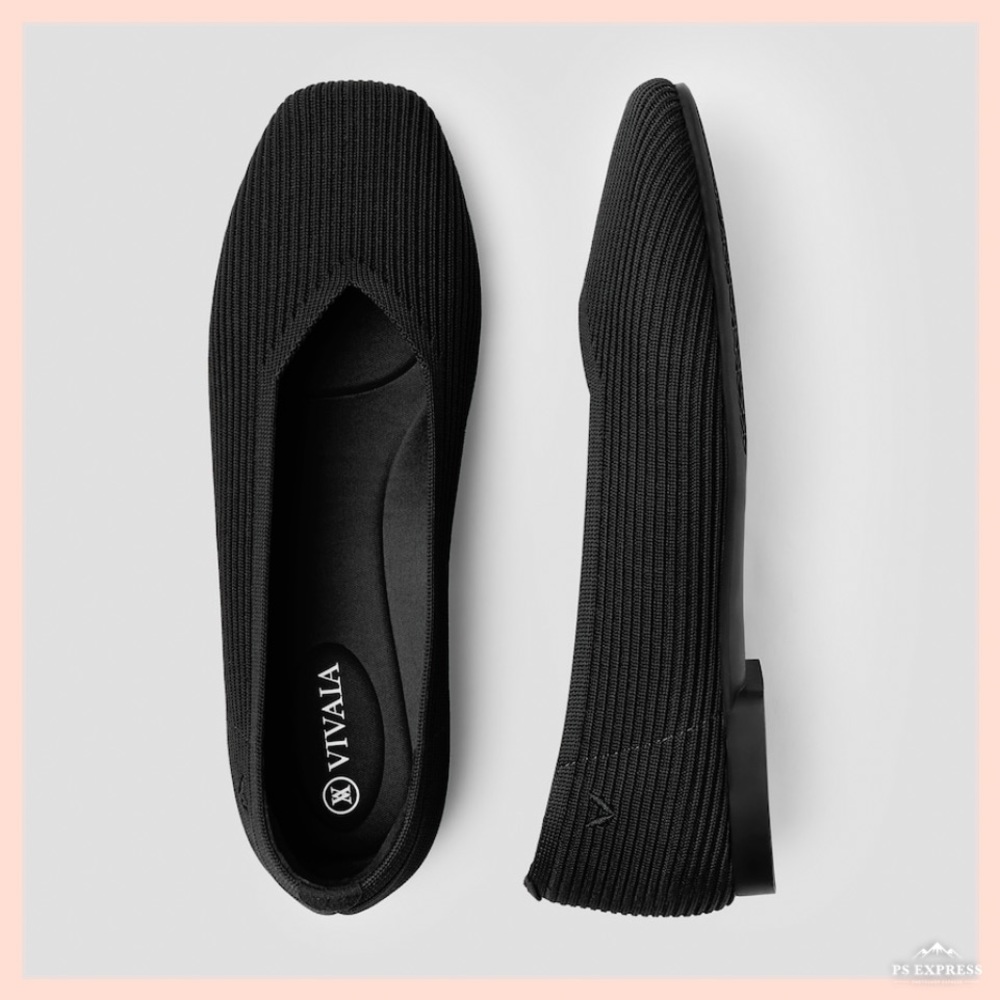 Vivaia Margot Square Toe Flats